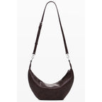 Brown Polyethylene Women Handbag