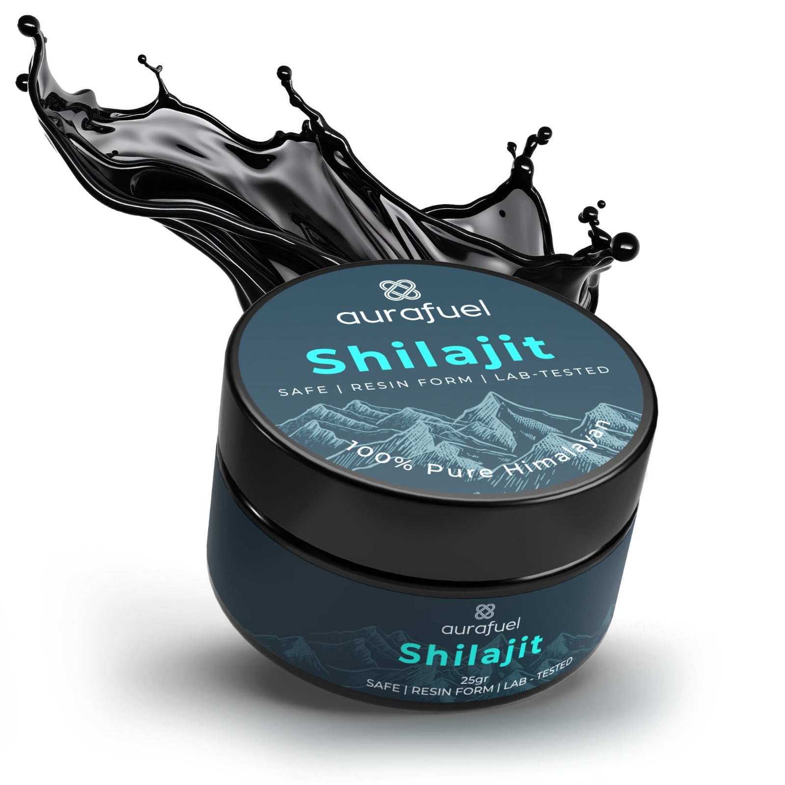 Pure Shilajit Resin from Himalaya - 100% authentic & purified