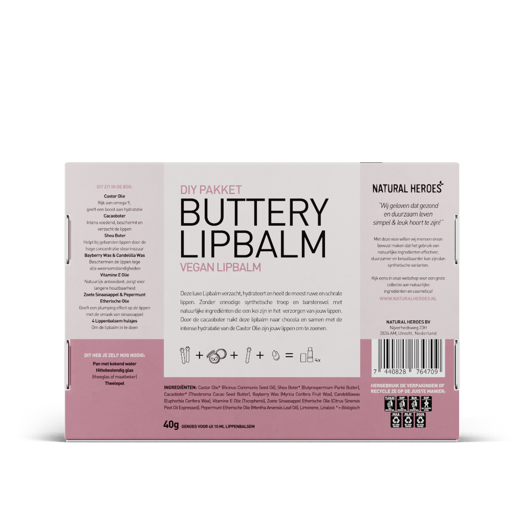 DIY Pakket: Buttery Lipbalm