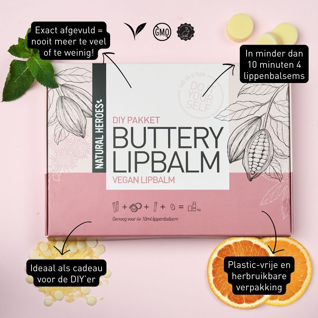 DIY Pakket: Buttery Lipbalm