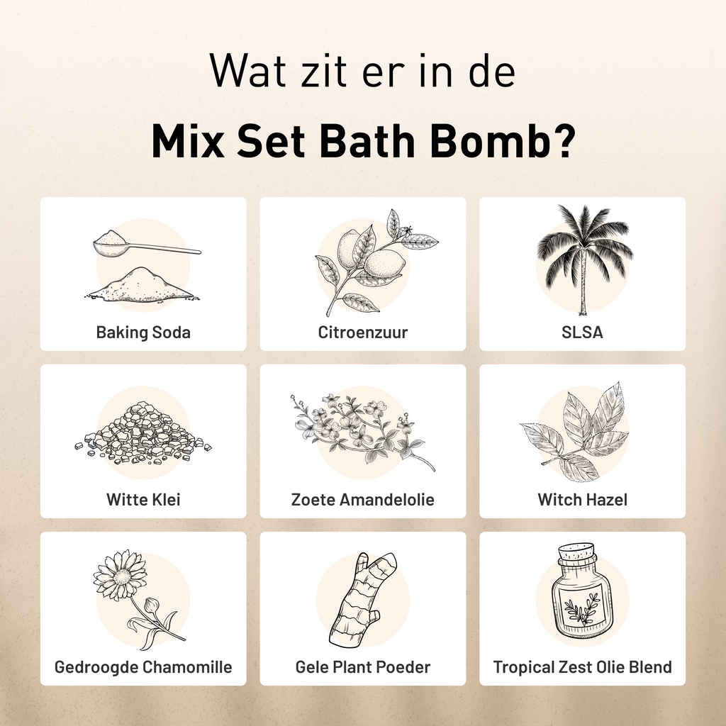 Bath Bomb Mix Set