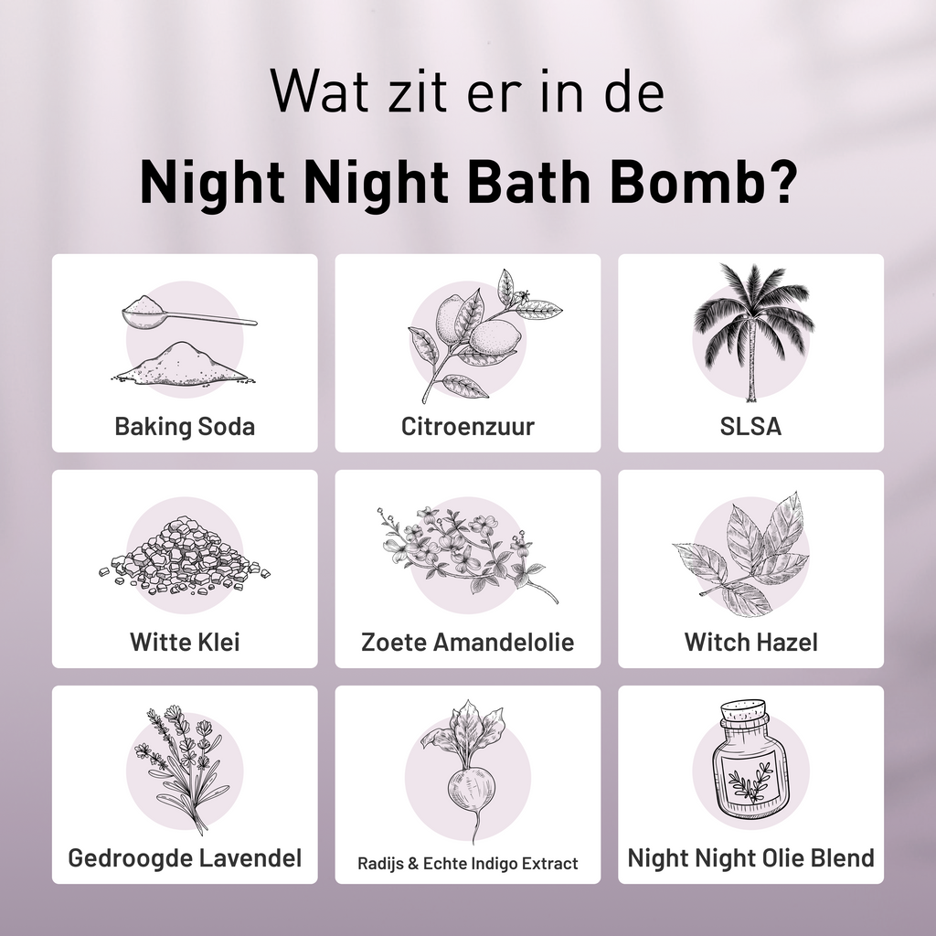 Bath Bomb Night Night