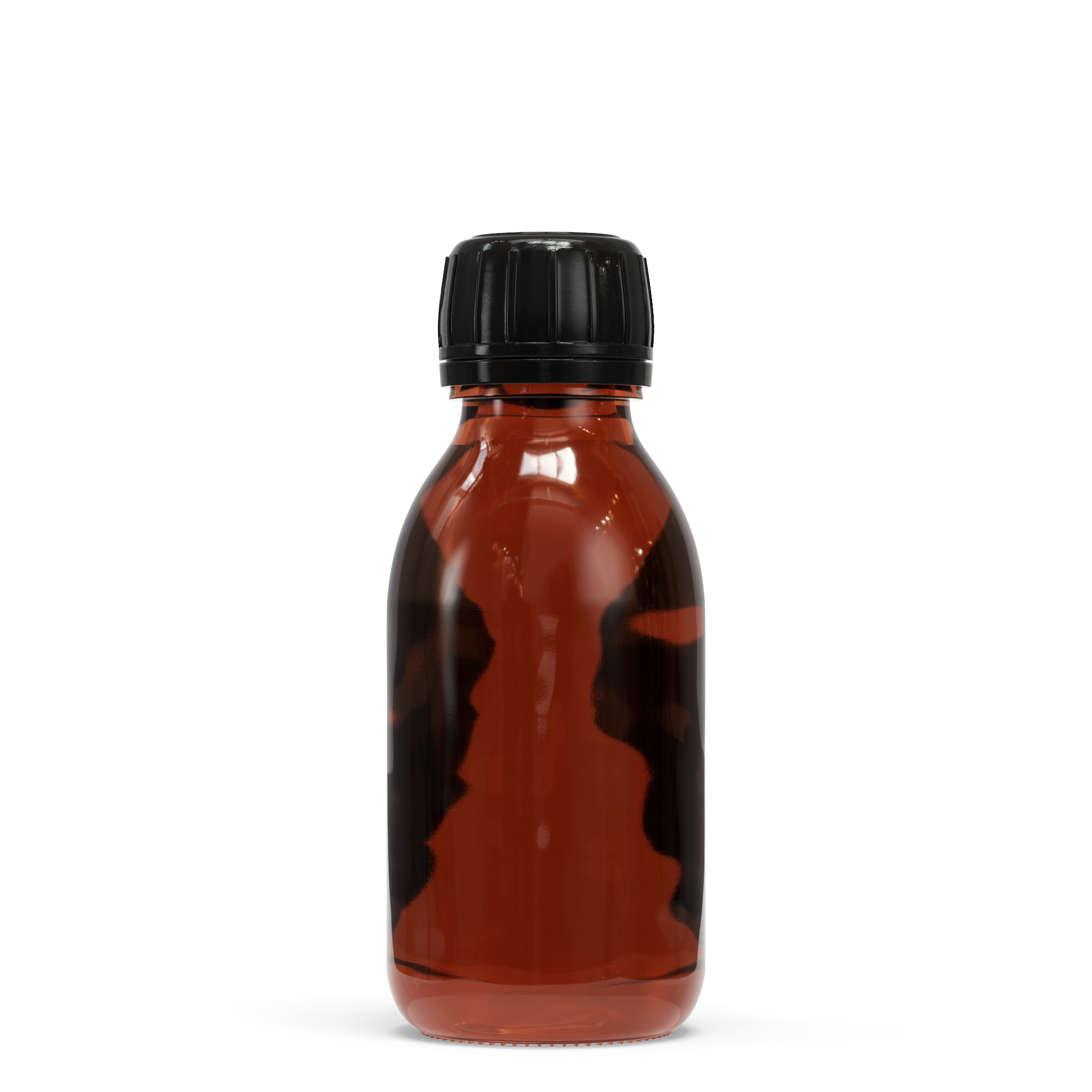 Glazen fles - Bruin (incl. varierende doppen)