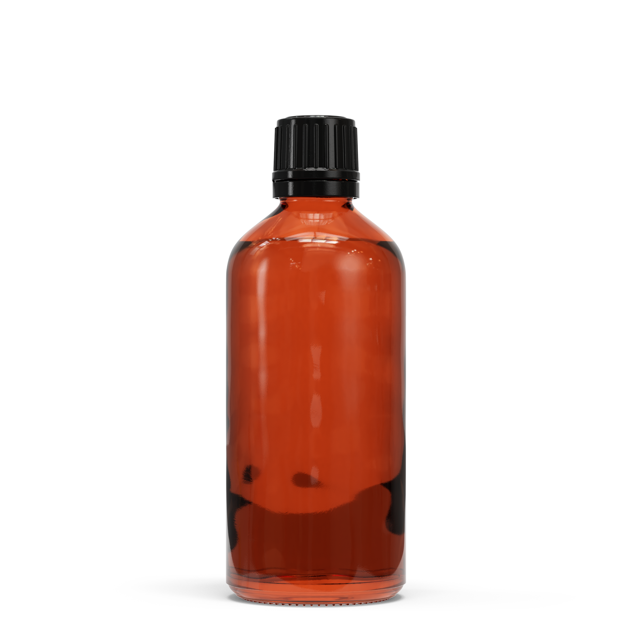 Glazen fles - Bruin (incl. varierende doppen)