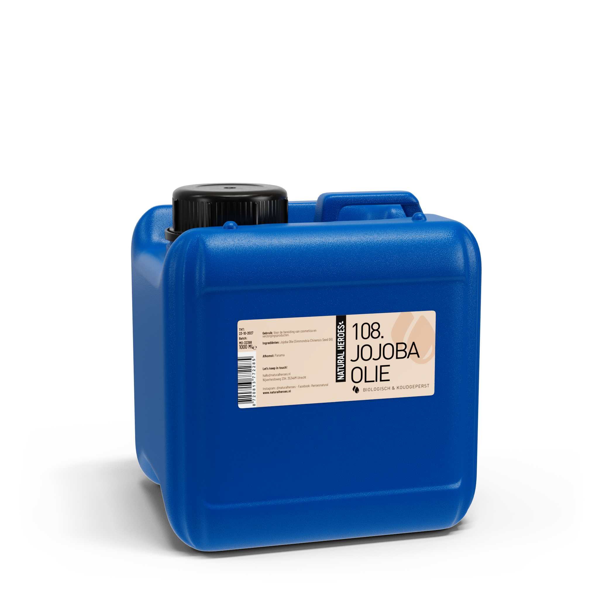 Jojoba Olie (Biologisch & Koudgeperst)