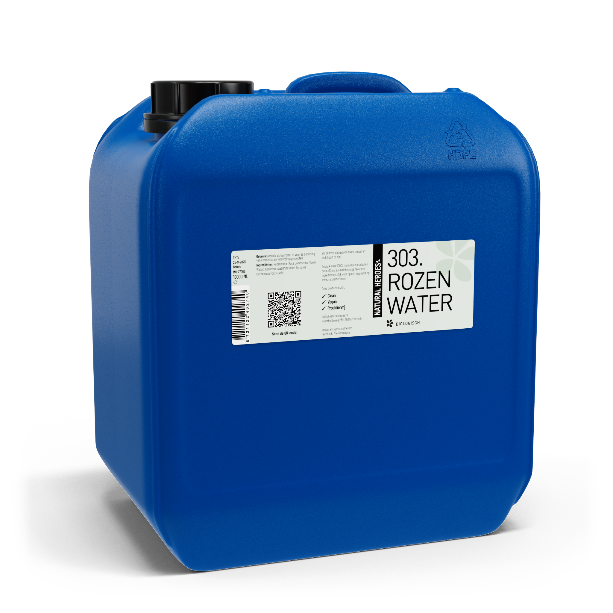 Rozenwater (Hydrosol) - Biologisch