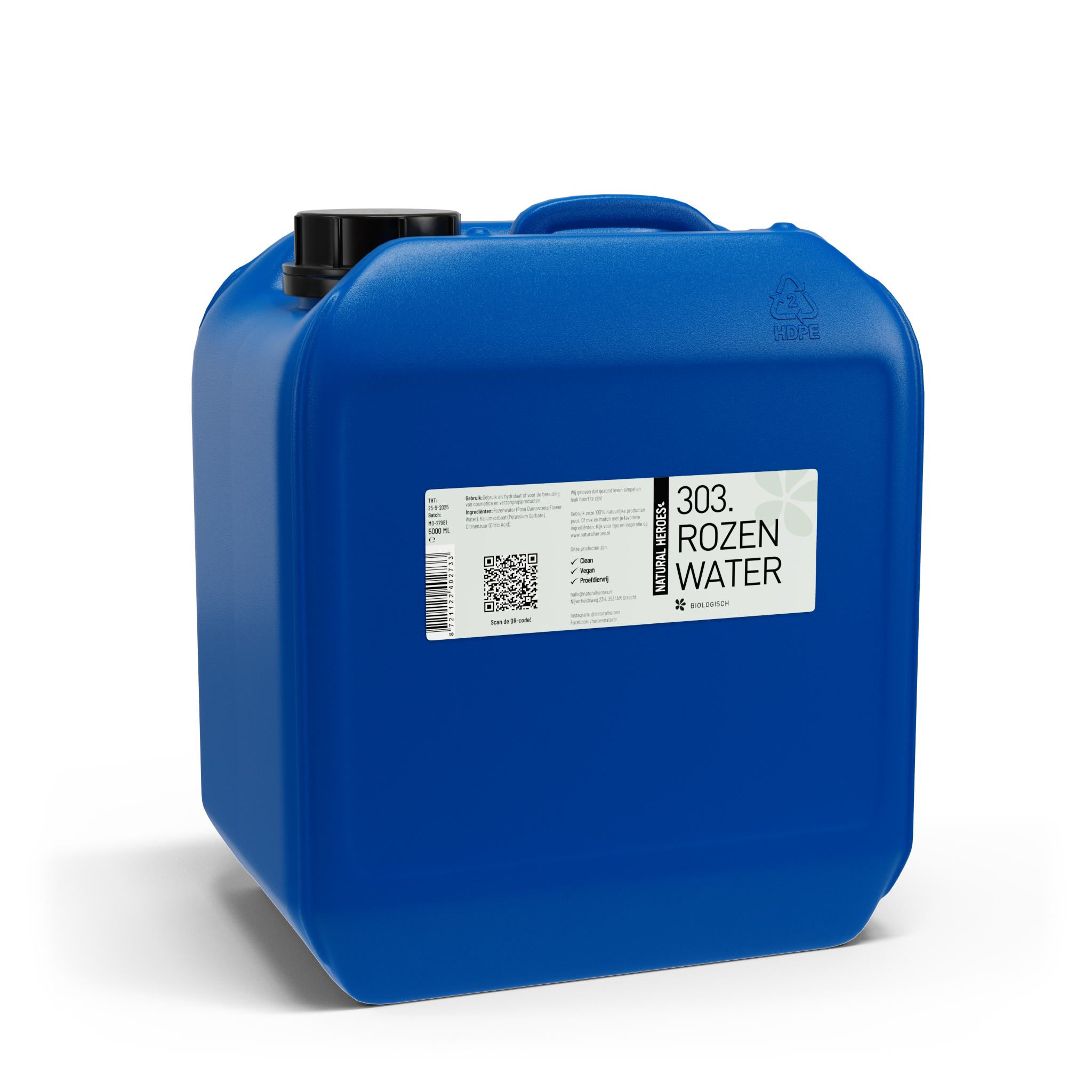 Rozenwater (Hydrosol) - Biologisch