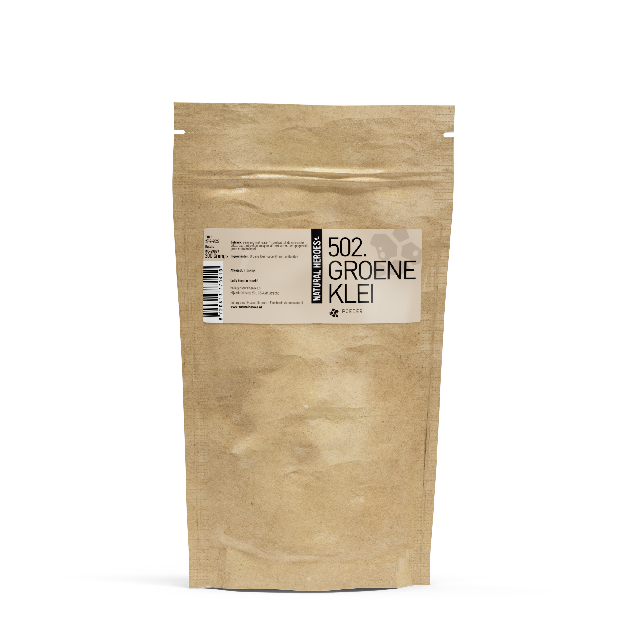 Franse Groene Klei Poeder