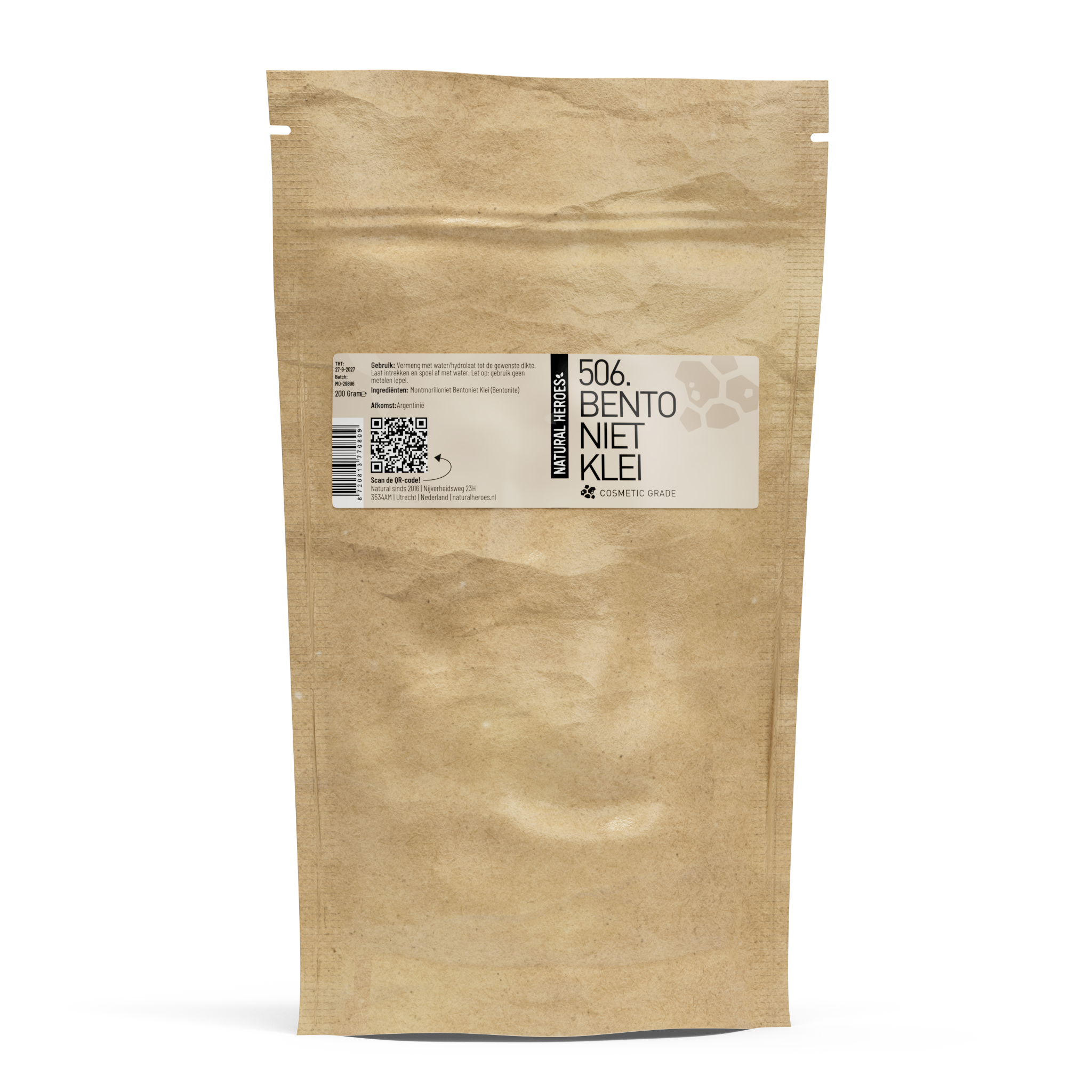 Bentoniet Klei (Cosmetic Grade)