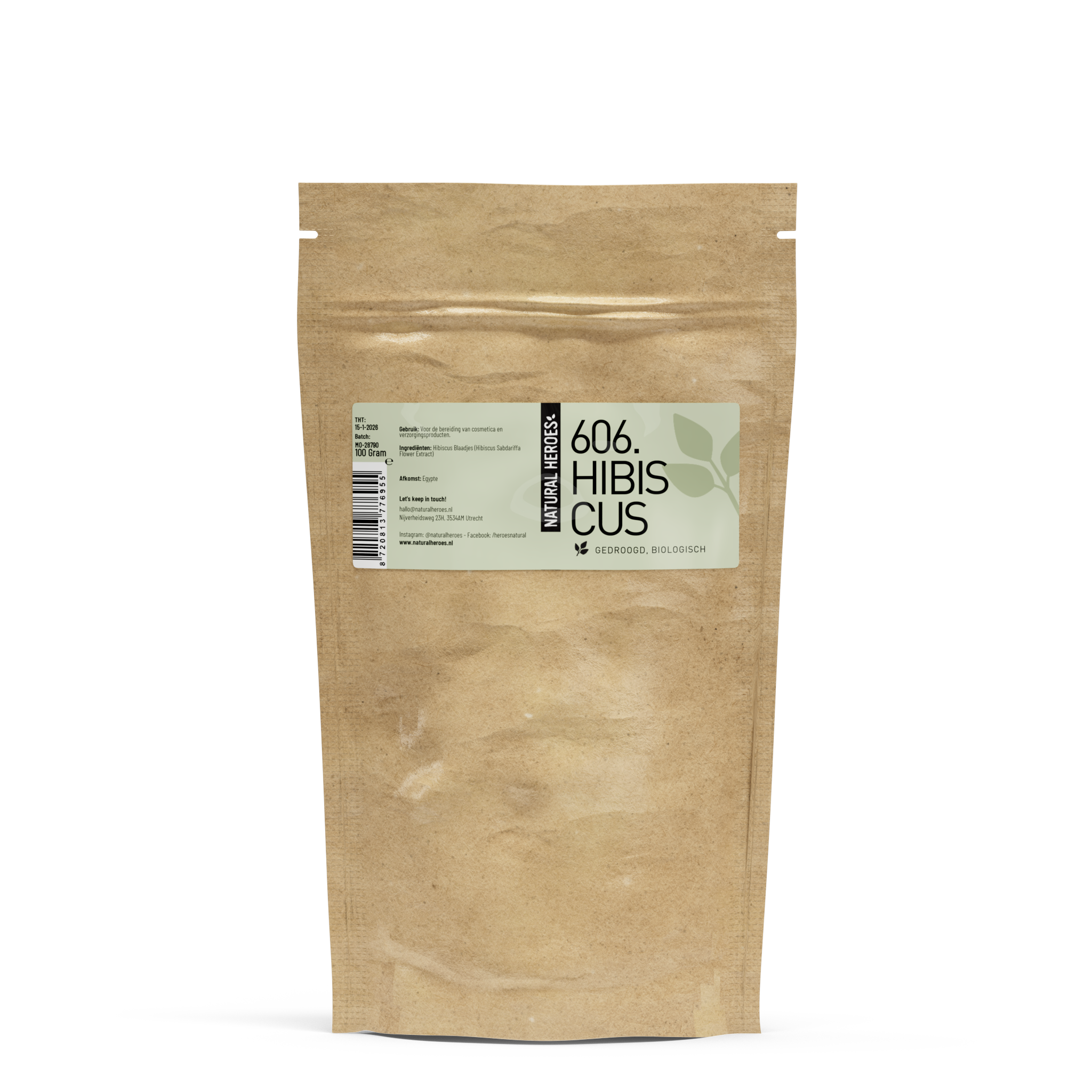 Hibiscus (Gedroogd) - Biologisch