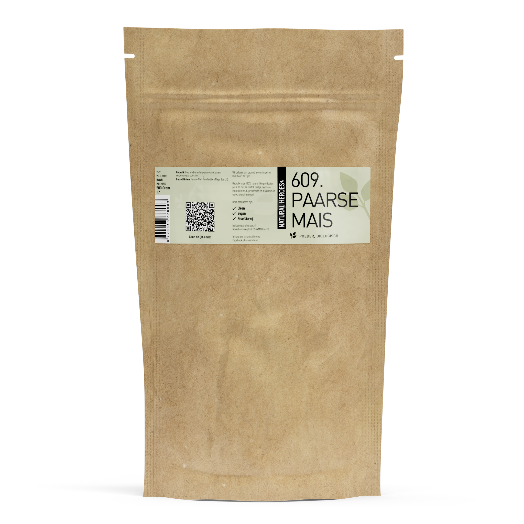 Paarse Maïs Poeder - Biologisch