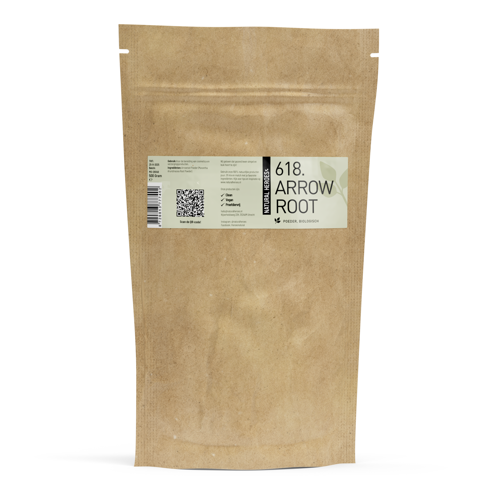 Arrowroot Poeder (Biologisch)