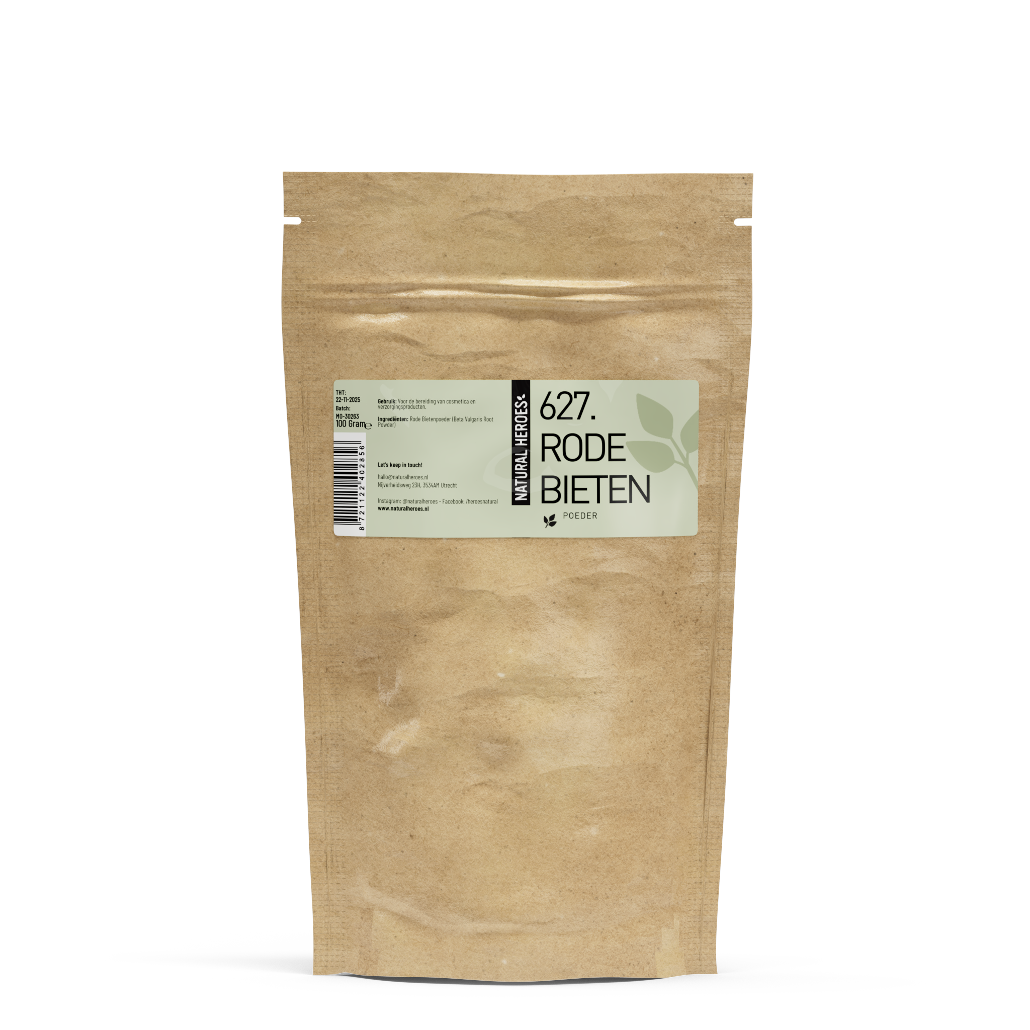 Rode Bietenpoeder