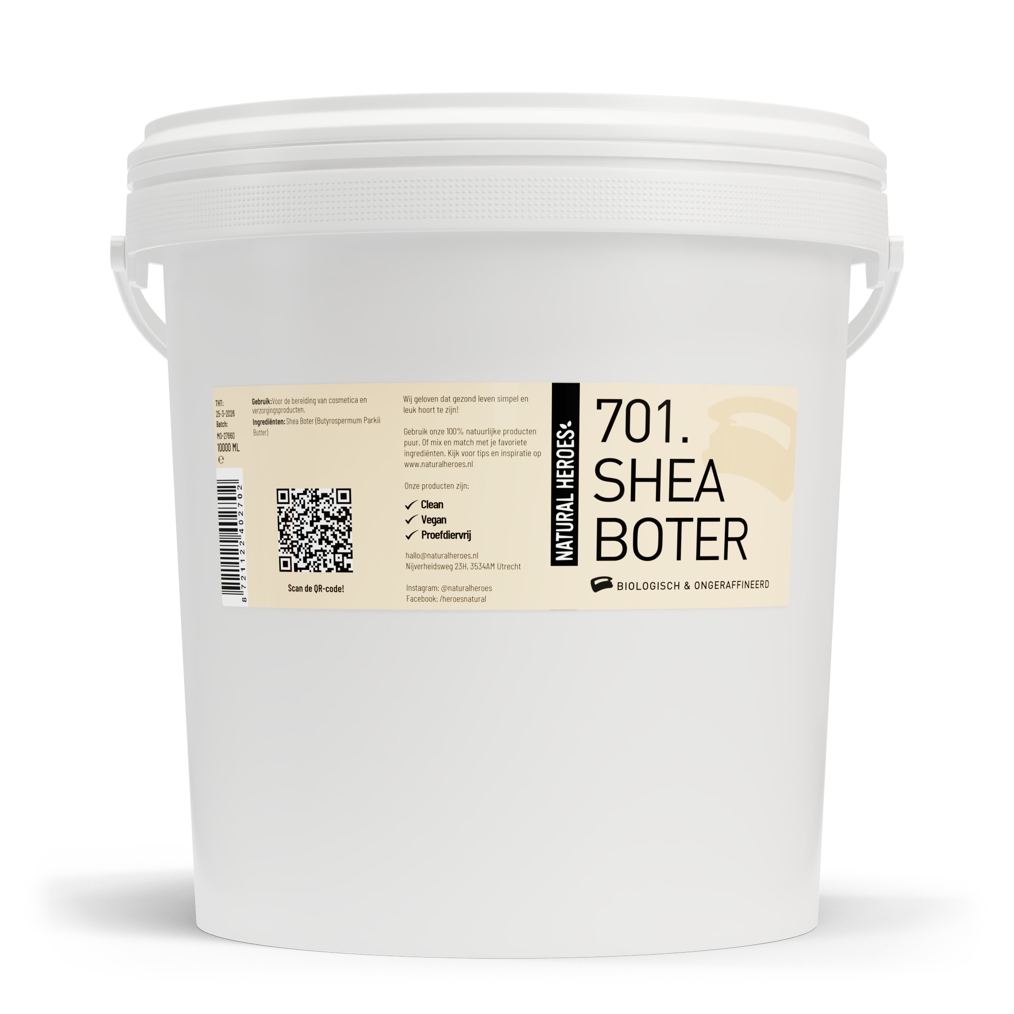 Shea Butter (Biologisch & Ongeraffineerd)