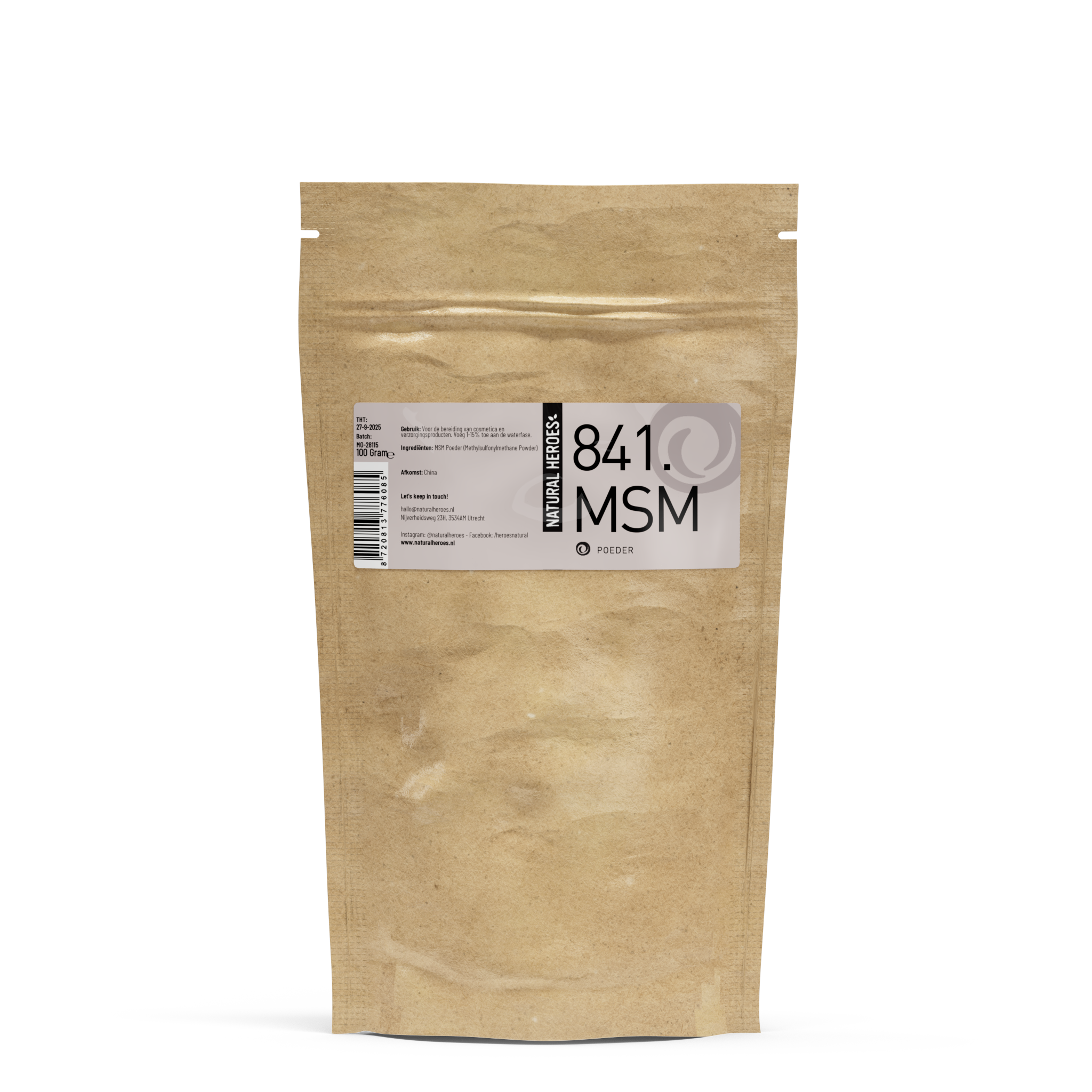 MSM Poeder (Methylsulfonylmethaan)