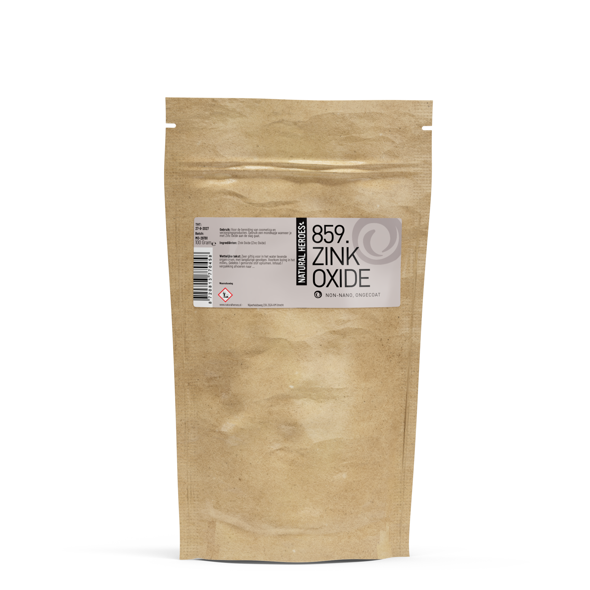 Zink Oxide (Non-Nano, Ongecoat)