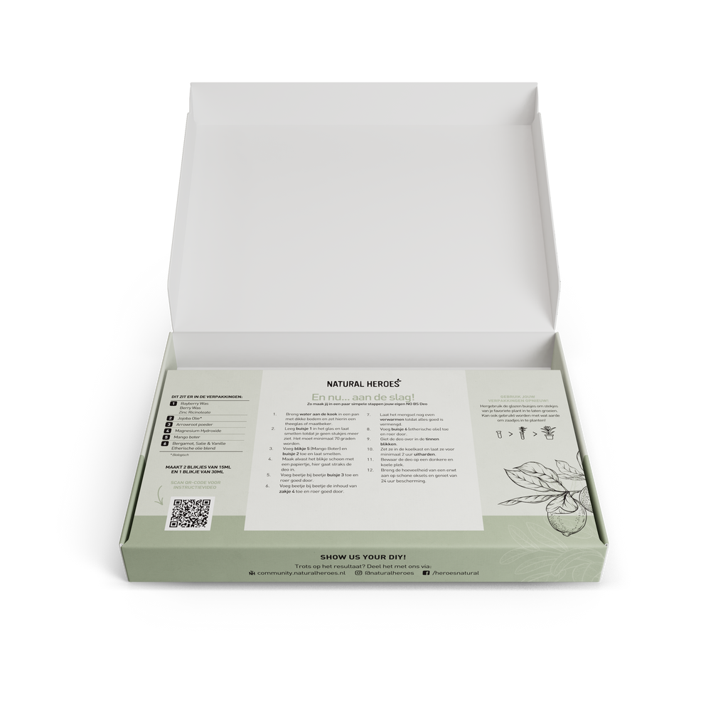 DIY Pakket: No BS Deo