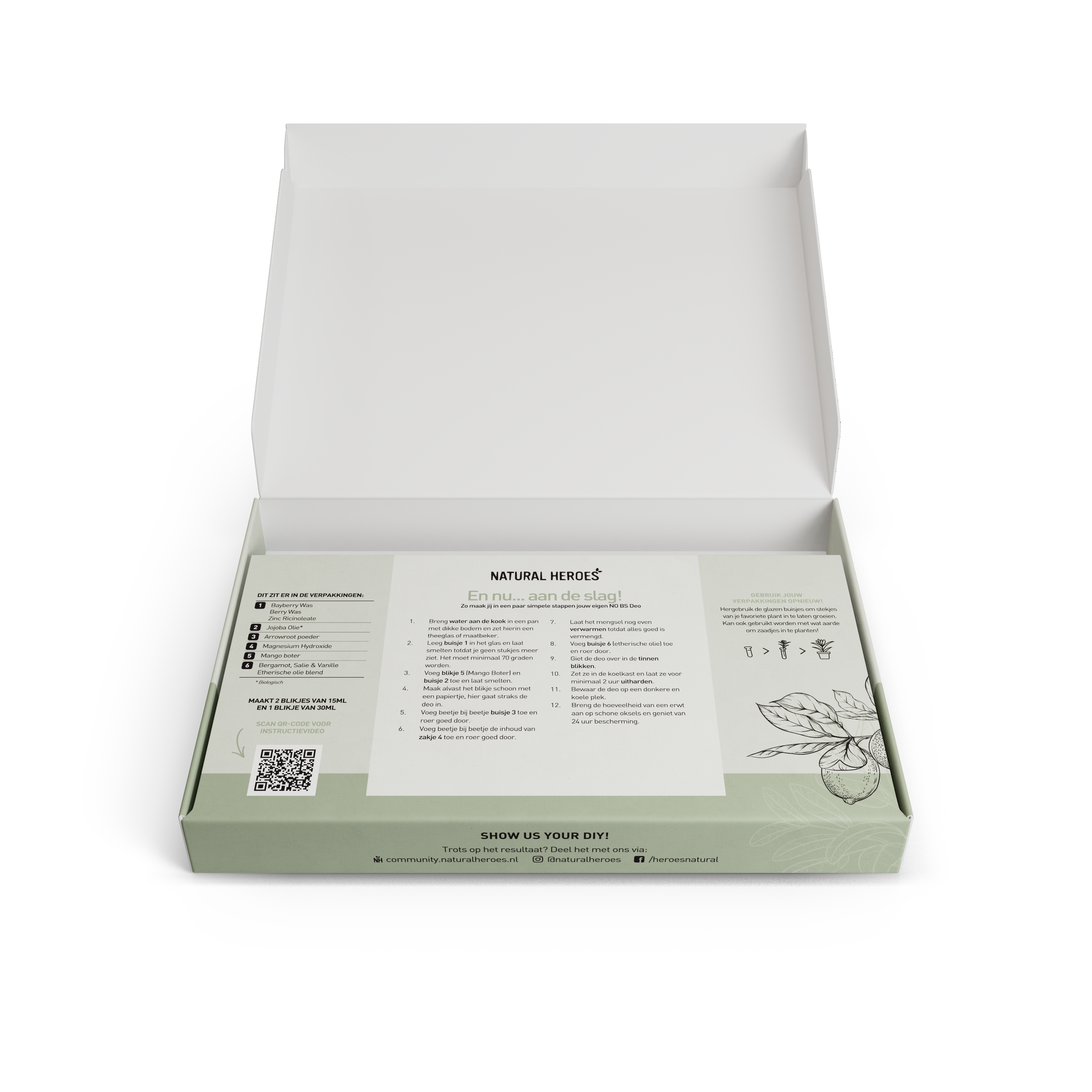 DIY Pakket: No BS Deo