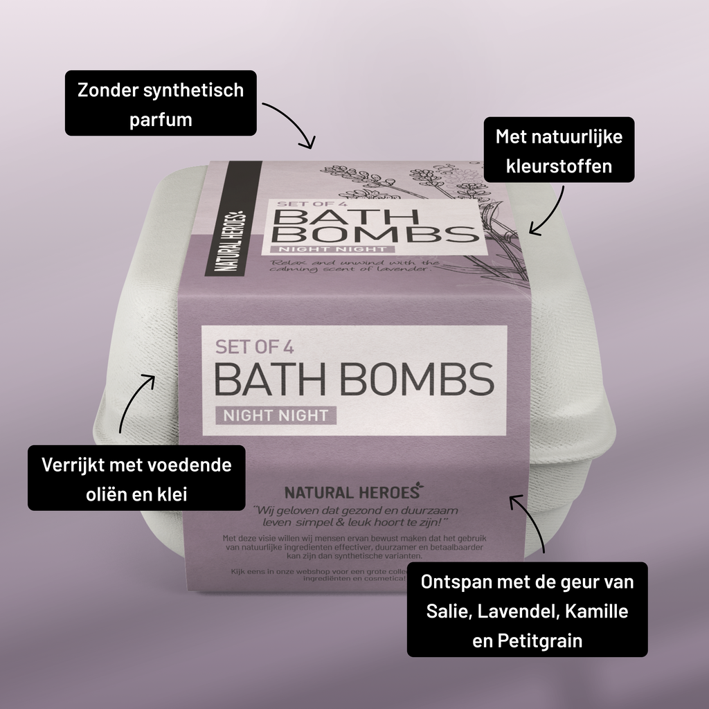 Bath Bomb Night Night