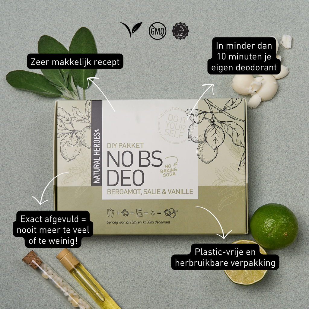 DIY Pakket: No BS Deo