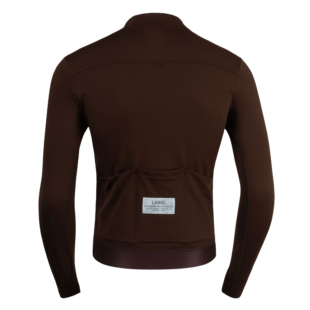 Balance Thermal Long Sleeve Jersey - Earth Brown