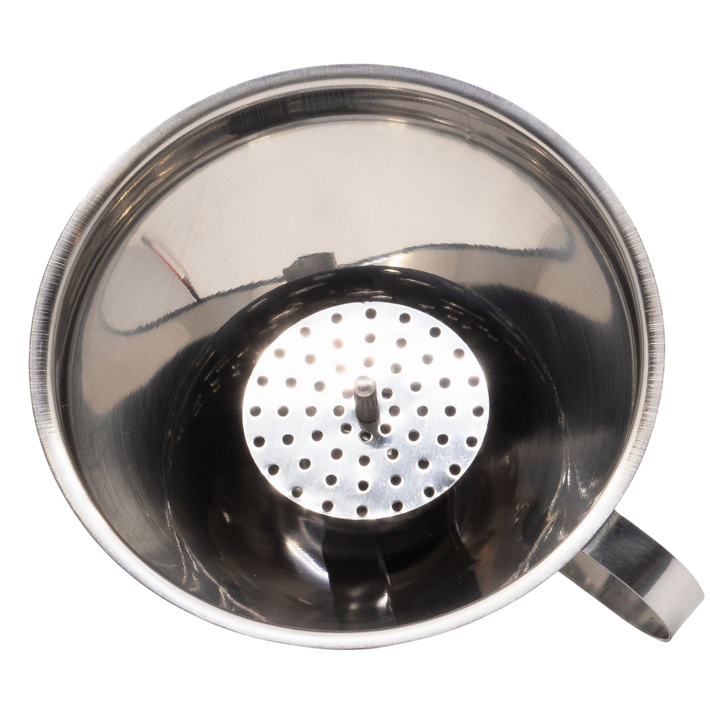 Trechter met Zeef (RVS)