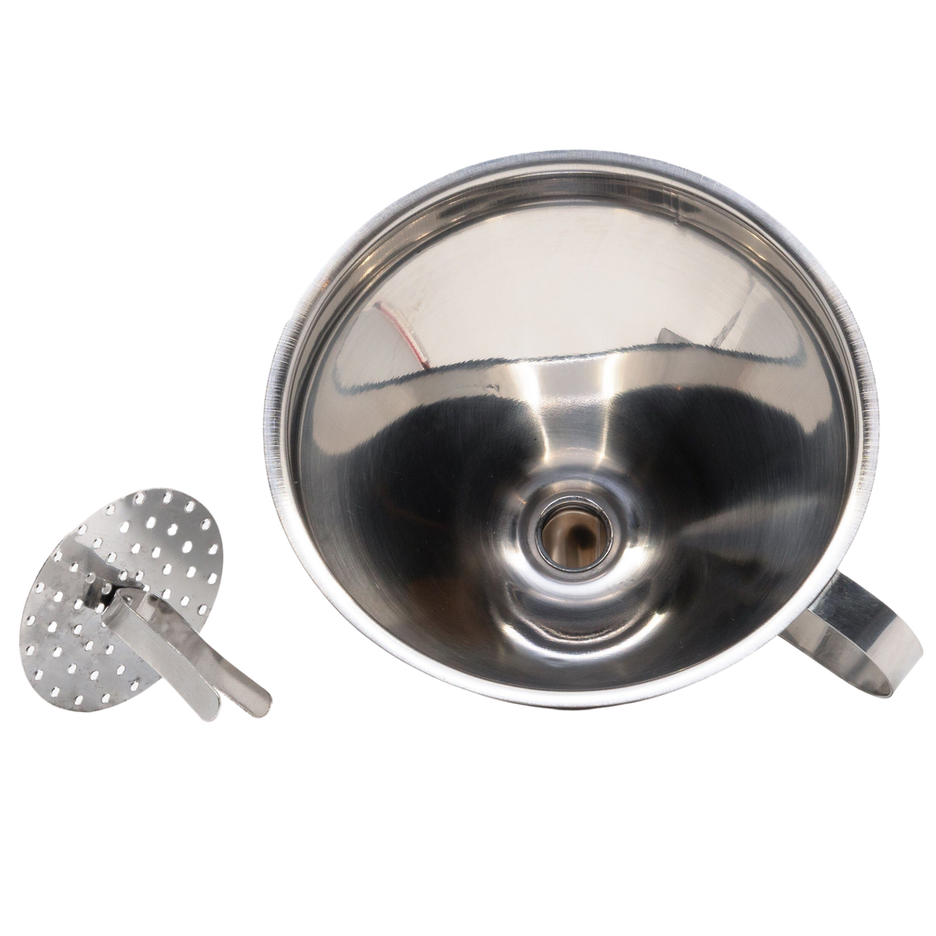 Trechter met Zeef (RVS)